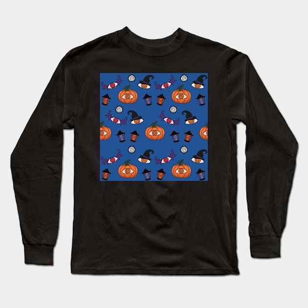 Halloween Long Sleeve T-Shirt by Fuineryn